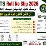 NCAT STS Roll No Slip 2026 Download