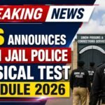PTS Announces Sindh Jail Police Physical Test Schedule 2026
