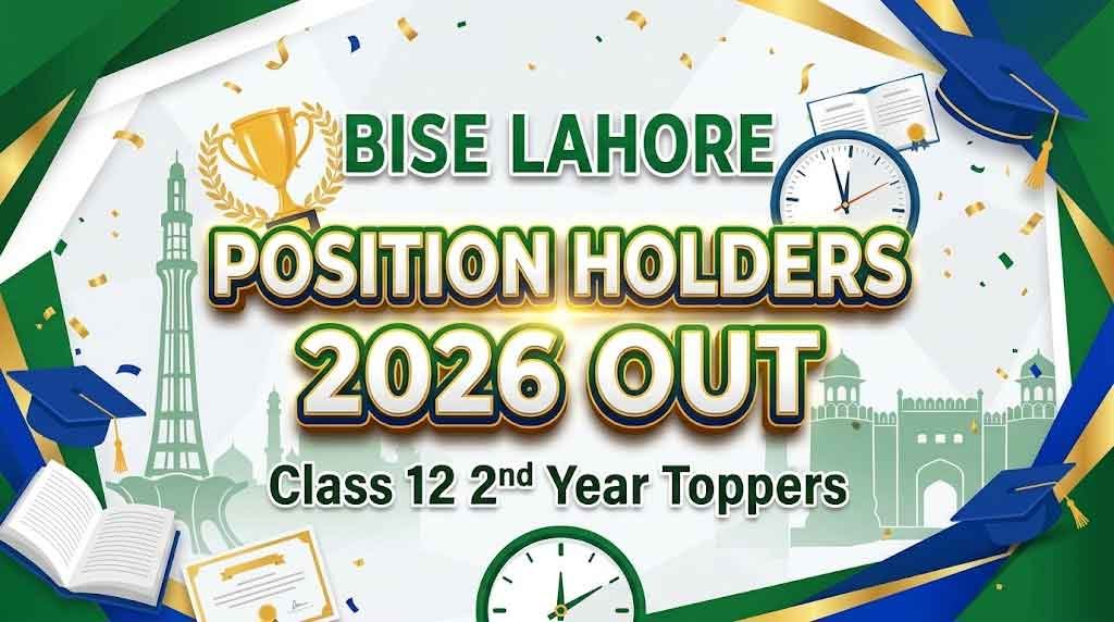 BISE Lahore Position Holders 2026