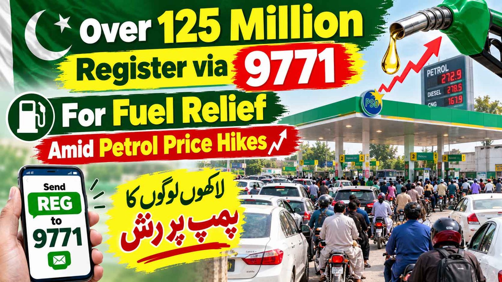Over 125 Million Register via 9771 For Fuel Relief Amid Petrol Price Hikes