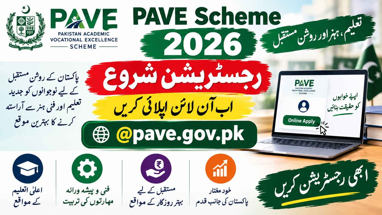 PAVE Scheme 2026 Registration