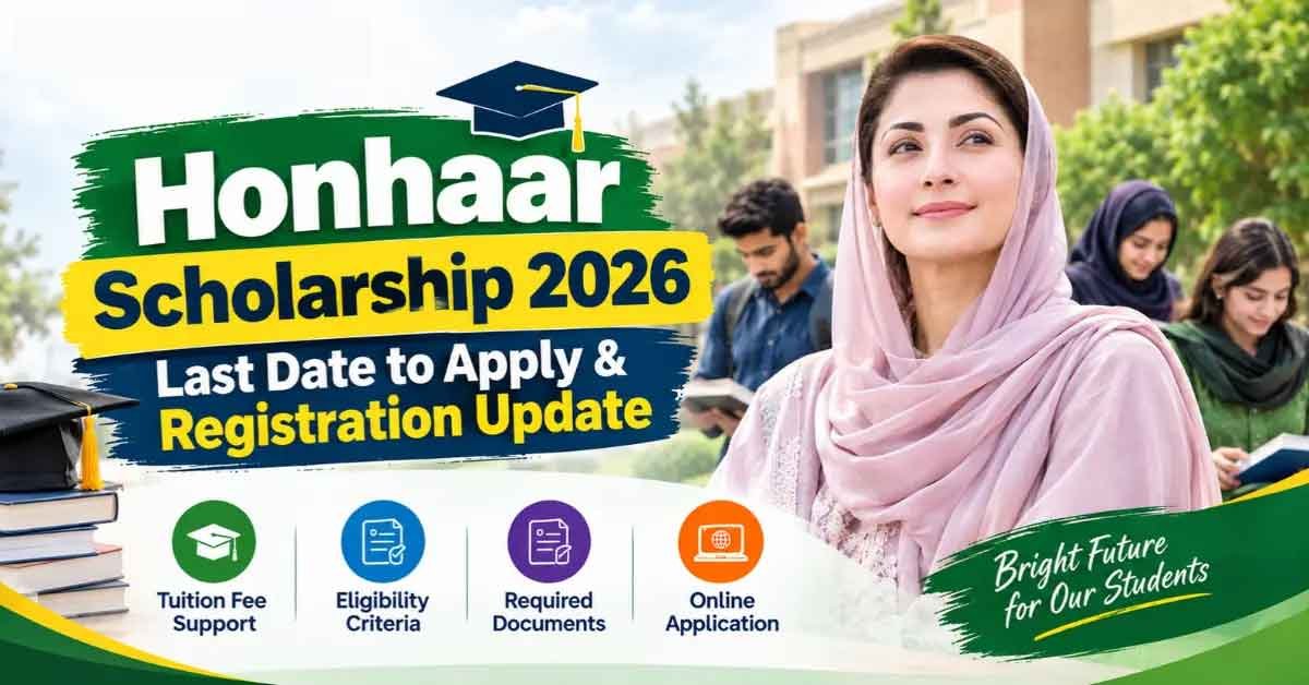 Honhaar Scholarship 2026 Apply Online