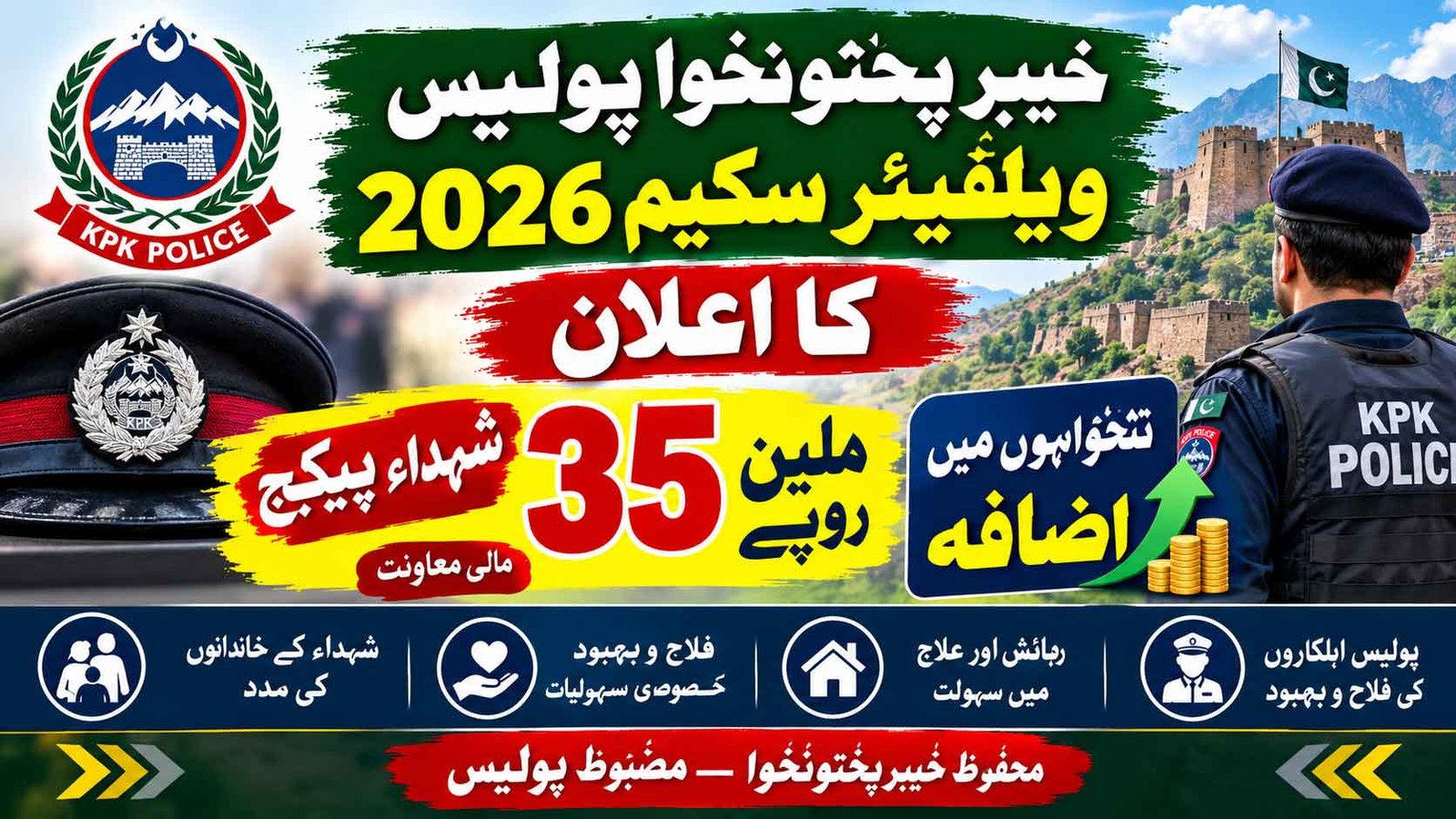 KPK Police Welfare Scheme 2026