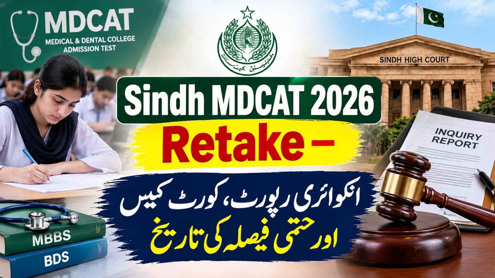 Sindh MDCAT 2026 Retake